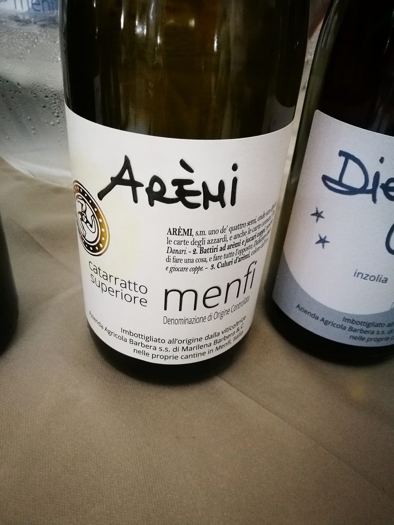 D. O. C. Menfi - Arèmì - Cataratto Superiore 2018