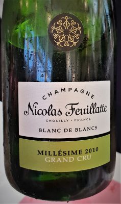 Champagne Nicolas  Feuillatte Blanc de Blanc 2010.