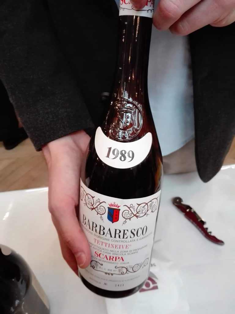 Barbaresco Tettineive 1989