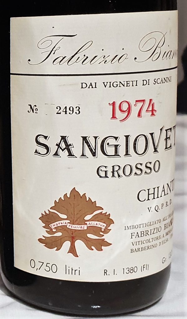 Sangioveto Grosso 1974 - Fabrizio Bianchi